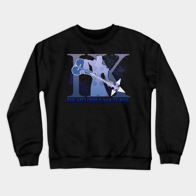 The Melodius Nocturne Crewneck Sweatshirt by DoctorBadguy